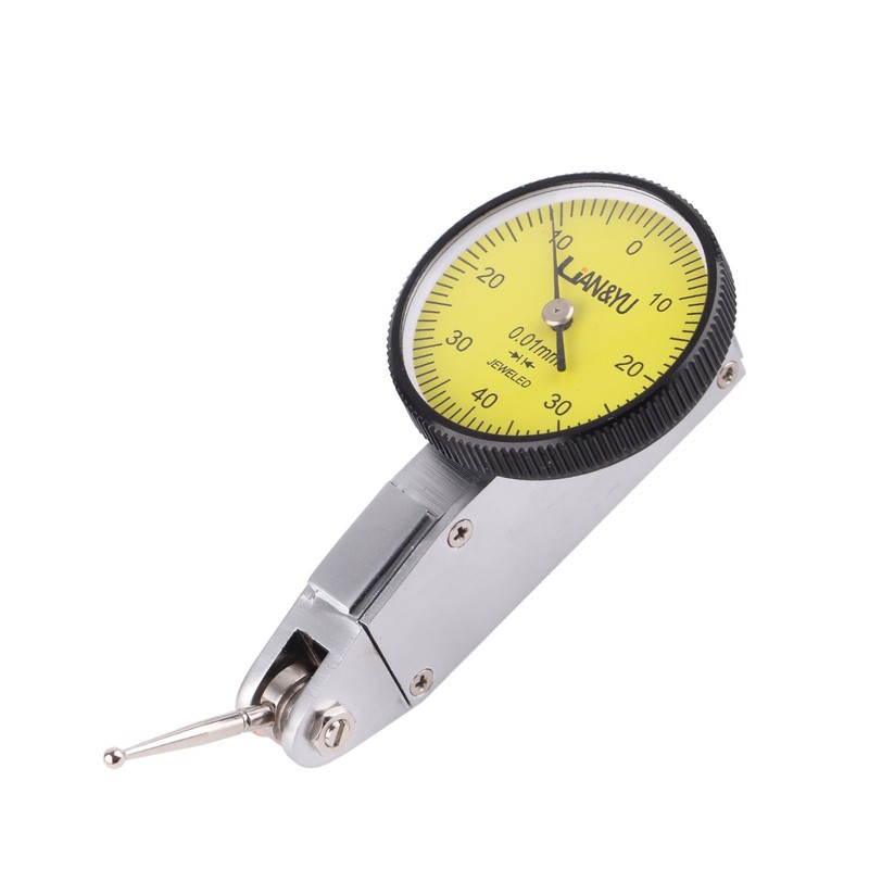 0‑40‑0 0.01mm Precision Metric Dovetail Rails Dial Test Indicator with