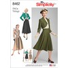 Simplicity 8462Pattern 8462 Women’s Vintage Blouse, Skirt and Lined Bolero,