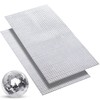 SATINIOR 3600 Pcs Mirror Mosaic Tiles Self-Adhesive Disco Ball Stickers