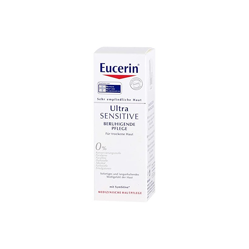 Eucerin UltraSENSITIVE Soothing Cream For Dry Skin 1.7 oz