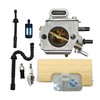 MS290 Carburetor with Air Filter Fuel Line Repower Kit for