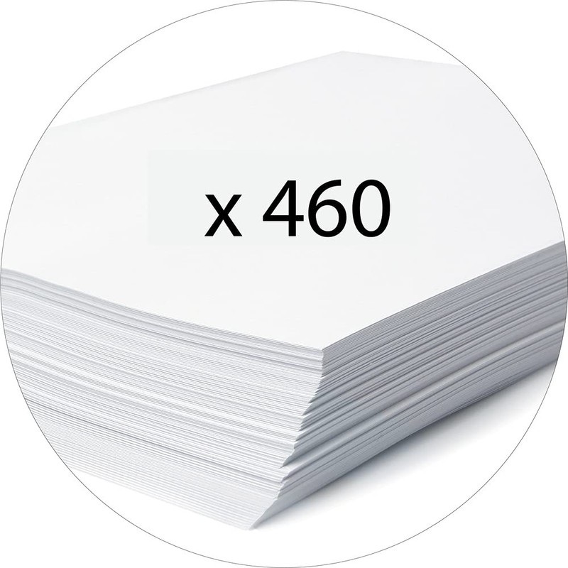 Exacompta 918400B Folder (Polypropylene, Spine 80 mm, A4, 2 Rings)
