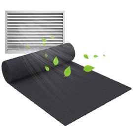 MAXTBEE Activated Carbon Air Filter Sheet 16"x48" – Cut to Fit Charcoal Air Filter for Air Purifier, Furnace, AC & Vent – Odor Control Replacement Filter Pad