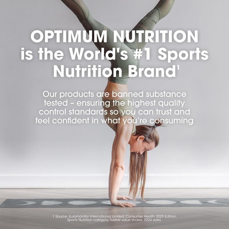 Optimum Nutrition Creatine Monohydrate Plus Powder, Orange Passionfruit Flavored Creatine