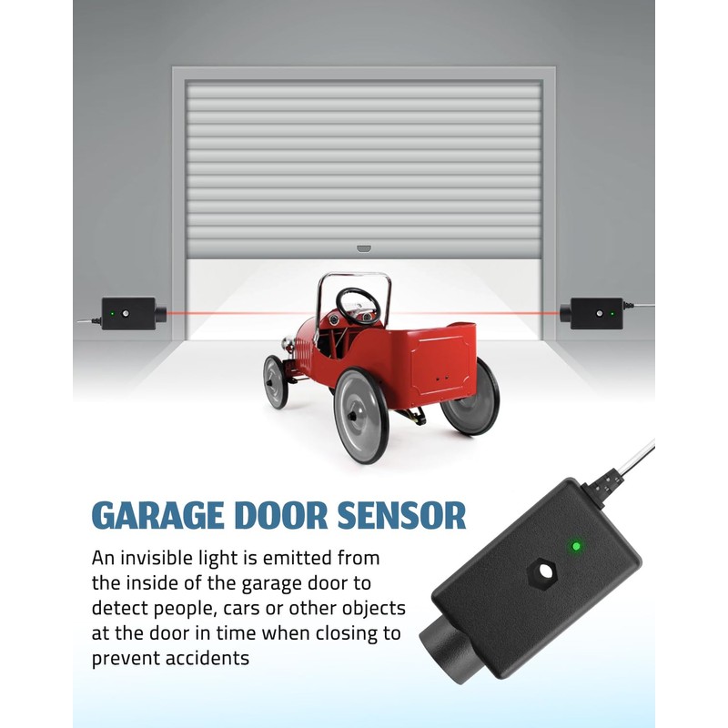 Urnqowuy 41A4373A Garage Door Safety Sensor Fits for LiftMaster and