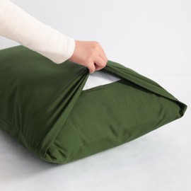 Organictune Pillow Cases King Size Set of 2 Microfiber Pillowcases Shrinkage and Fade Resistant Pillow Covers with Envelope Closure(Olive Green,20x36 Inches)