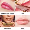 OULAC Lipstick, Metallic Shine Finish, No Grainy Feeling, Long-Lasting Moisturisation,