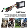 36V 48V Electric Bike Conversion Kit 17A 3 Mode Controller