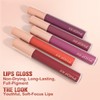 PHOFAY Lip Gloss - Multiple Shimmer Shades with Subtle Candy