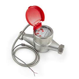 3/4" Hot Water Meter - Stainless Steel, Pulse Output