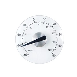 DollaTek Window Thermometer,Transparent Outdoor Thermometer Waterproof Garden Thermometer