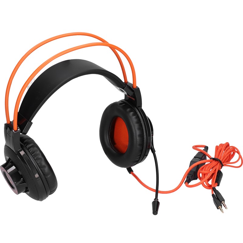 Gaming Headset Adjustable Lightweight Game Headphones with Microphone Volume Control