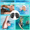 1 Paar Schwimmpaddels Hand,Paddles Schwimmen Unisex,Schwimmpaddel mit verstellbaren Riemen,Geeignet zur