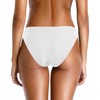 Zmart Women O Ring Bikini Bottoms Full Coverage Swimsuit Bottom