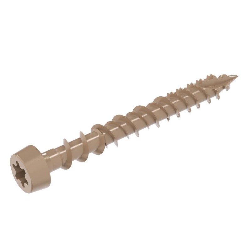 Grip-Rite DeckForce Exterior Composite Deck Screws for PVC and Composite