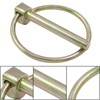 Unlorspy 12 Pcs Heavy Duty Lynch Pin, Stainless Steel 1/4"