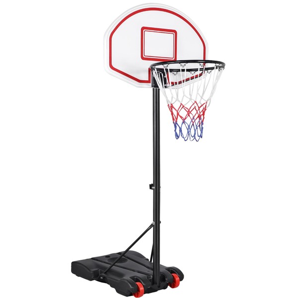 Yaheetech Portable Basketball Hoop for Kids/Youth Outdoor/Indoor Basketball Goals Stand