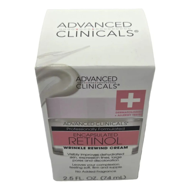 Crema Facial Retinol Encapsulado Antiarrugas 74ml