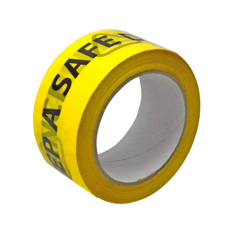 Triplast 'Please Keep A Safe Distance of 2 Metres' Warning