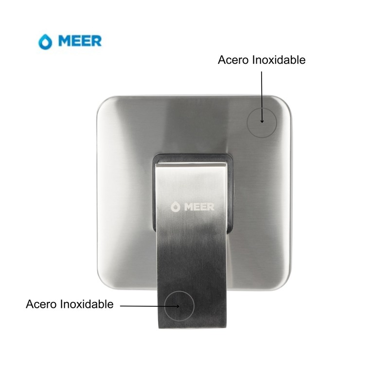 MEER FAUCETS BY CNX Mezcladora Monomando para Regadera de Ducha,