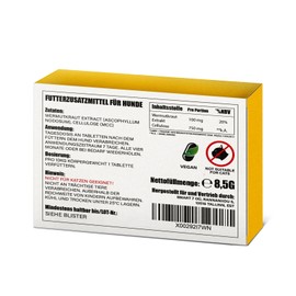 Hello Animal® Relax - Beruhigungsmittel Alternative für Hunde - 10 Tabletten mit natürlichen Inhaltsstoffen - zur Unterstützung der Entspannung und Stressbewältigung - Ideal für nervöse Hunde