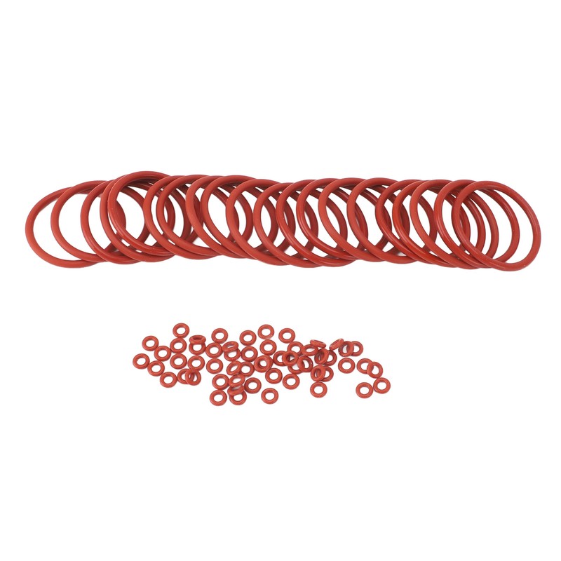 120pcs Coffee Machine O Ring High Temperature Resistance Waterproof Silicone