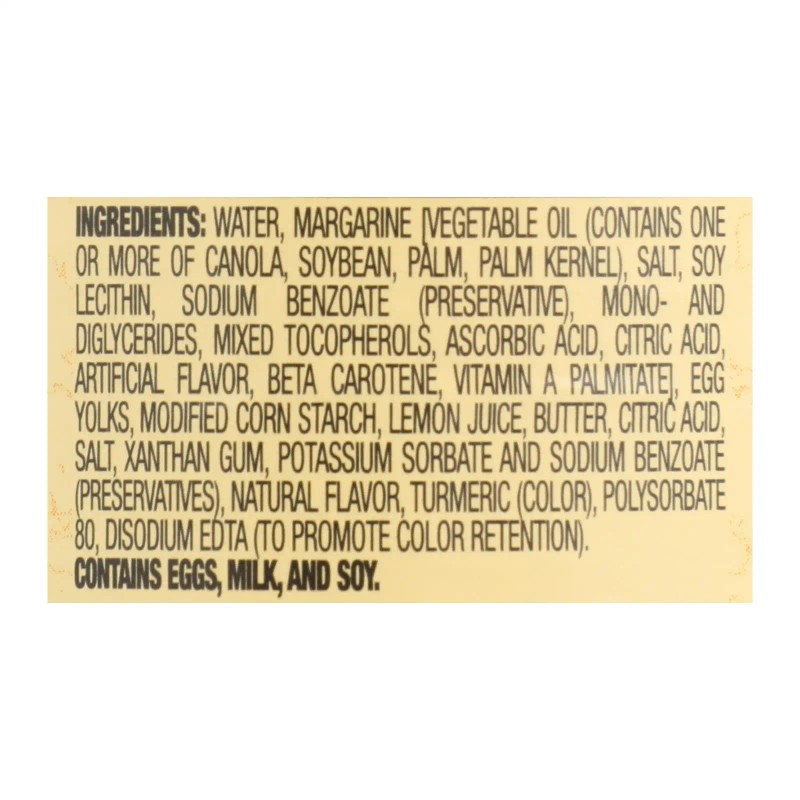 UD_Reese Hollandaise Sauce - Case Of 12 - 7.5 Oz