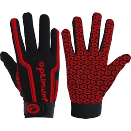 Optimum Thermal Liner Velocity Gloves | Cushioned, Breathable, Warm Padded | Enhanced Grip for Rugby, Football, Cycling | Multi Color Senior & Junior Sizes