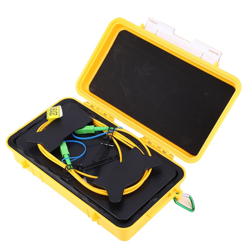 OTDR Launch Cable Box SM Sc APC-Sc APC 2km Dead
