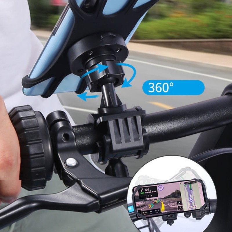 Wristband Phone Holder Adjustable 360 Degree Rotatable Phone Holder Mount