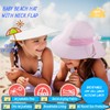 Winzik Toddler Sun Hat, Baby Boys Girls Wide Brim Beach