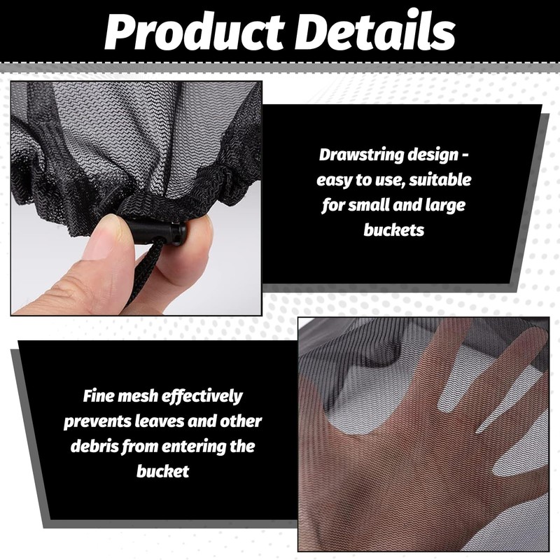 Pack of 2 rain butt net, 95 cm net for