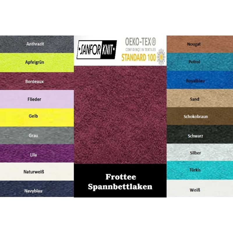 Exclusive home textile terry fitted sheets with elasticated edging., 90