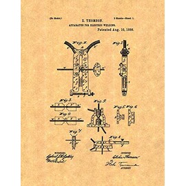 Apparatus for Electric Welding Patent Print (16" x 20") M11342