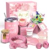 Regalos de Cumpleaños para Mujeres, 12pcs Canasta de Spa Relajante