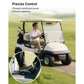 Vaticas Golf Cart Governor and Accelerator Throttle Cable Fit for Kawasaki FE290/FE350 OHV Club Car DS Golf Cart 2004-2015, Replace 102336001 102513102 102595101