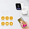 Plug in Smart Security Camera with Clock 1080p Image Night