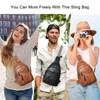 7L Sling Bag For Women Men Backpack Fanny Pack Crossbody