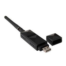 Netcard Inalámbrico AR9271 Adaptador WiFi USB con Antena 2DBI Desmontable para Uso de TV y Computadora
