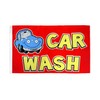 Car Wash Red Flag 3x5ft Poly - Perfect for businesses,