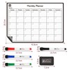 Vinsani Monthly Whiteboard A3 Size - Make Notes, Lists, Memos,