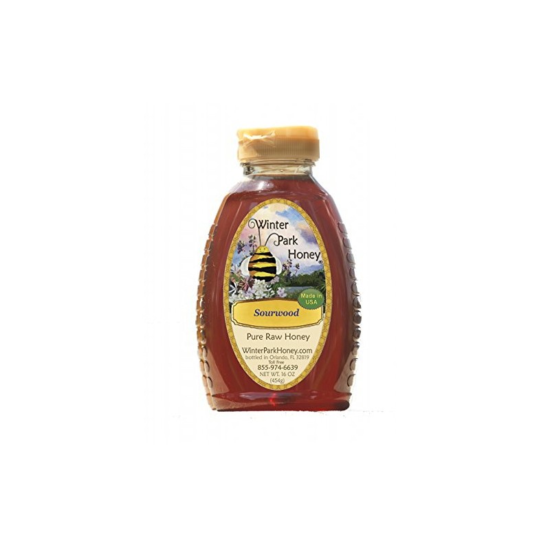 NEW Sourwood Pure Raw Honey 16oz