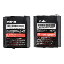 Kastar 2-Pack 3.6V 53615 Battery Compatible with Motorola TalkAbout MR350R VP, MR350RPP, MR350RVP, MR355, MR355R, MR356, MR356R, MR560R, MS350, MS350R, MS355R, MT350, MT350R, MT352, MT352R, MT352TPR