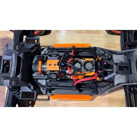 3D Abilities Side Skirt Protection Bars - Compatible w/ Traxxas XRT & X-MAXX - Purple