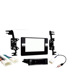 Harmony Audio Compatible with Toyota Sienna 2015 2016 Single DIN Stereo Harness Radio Install Dash Kit Package