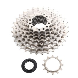 Bike Freewheel Aluminum Alloy 8 Speed 12 to 32T Noiseless Lightweight Cycling Cassette for Electric Bike