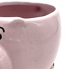 Cute Pig Ceramic Cup Pink Comfortable Grasp Smooth Mouth Lovely
