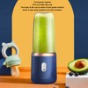 300ml Portable Blender Cordless for Shakes Juice Six Blades USB