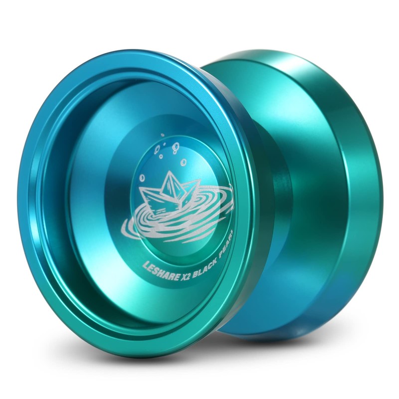 Fesjoy Yo-Yo Jojo Ball Aluminium with Ropes for Bearing and