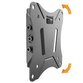 RICOO PC Monitor Wandhalterung Flach Neigbar für 13-29 Zoll, Monitor Halterung Wand N0611, Monitorhalterung, Bildschirmhalterung, Bildschirm Wandhalterung Monitor 27 Zoll, VESA 75 x 75, 100x100 mm